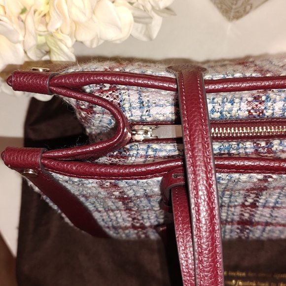 NWOT Kate Spade Tweed Shoulder Bag - Picture 11 of 14